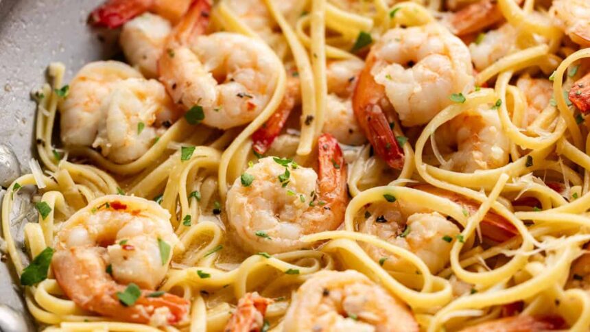 15 Minute Shrimp Scampi - The Stay At Home Chef