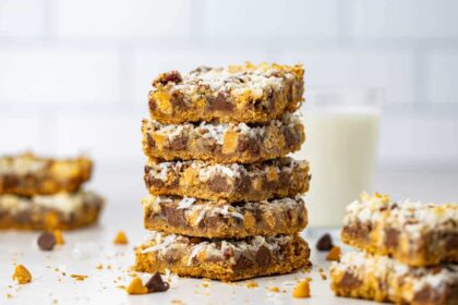 Heavenly 7 Layer Bars - The Stay At Home Chef