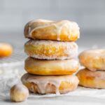 Air Fryer Glazed Donuts - The Stay At Home Chef