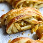 A slice of Apple Strudel with Golden Raisins