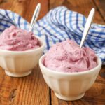 Berry Smoothie Ice Cream - Barefeet in the Kitchen