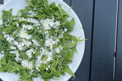 Try This Way: The Best Arugula Goat Cheese Salad (Low-Carb)