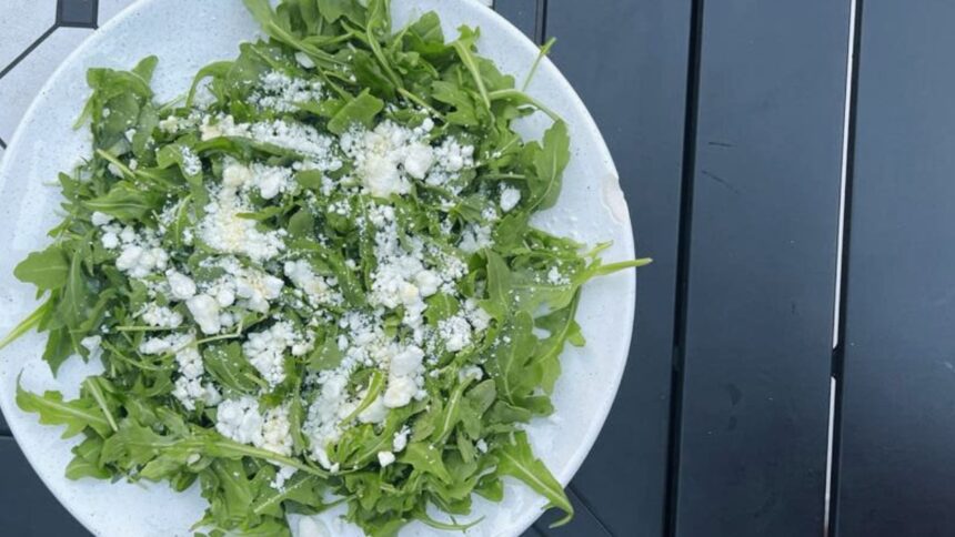 Try This Way: The Best Arugula Goat Cheese Salad (Low-Carb)