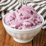 Black Raspberry Ice Cream - Barefeet in the Kitchen