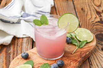 Blueberry Mojito - Barefeet in the Kitchen