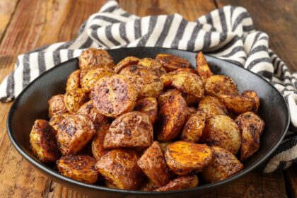 Cajun Potatoes - Barefeet in the Kitchen