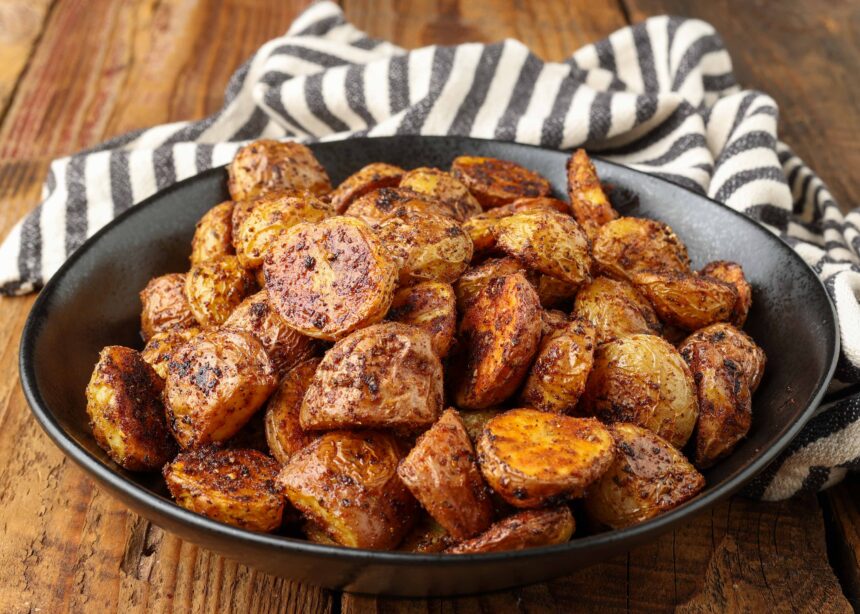 Cajun Potatoes - Barefeet in the Kitchen