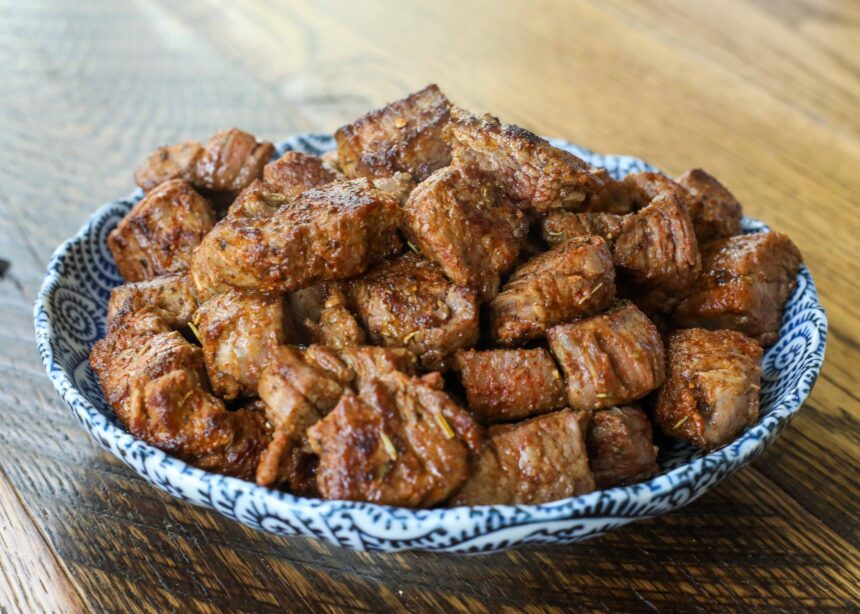 Cajun Steak Bites - Barefeet in the Kitchen