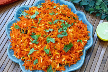 Carrot Palya (Carrot Stir Fry) Recipe