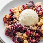 Cherry Crumble Recipe | The Stay At Home Chef