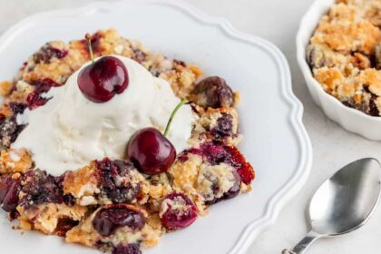 Cherry Dump Cake - The Stay At Home Chef