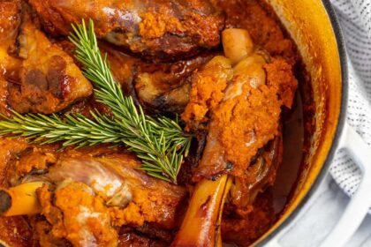 Classic Braised Lamb Shank