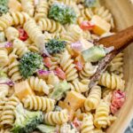 Creamy Ranch Pasta Salad - The Stay At Home Chef