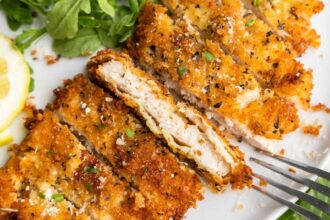 Crispy Parmesan Chicken Cutlets - The Stay At Home Chef