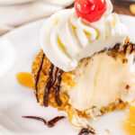 Fried Ice Cream - The Stay At Home Chef