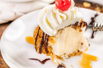 Fried Ice Cream - The Stay At Home Chef