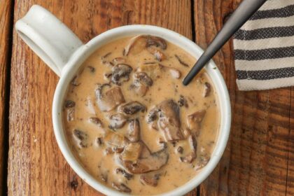 Hungarian Mushroom Soup - Barefeet in the Kitchen