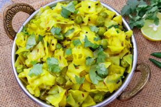 Kobichi Bhaji (Cabbage Stir Fry) Recipe