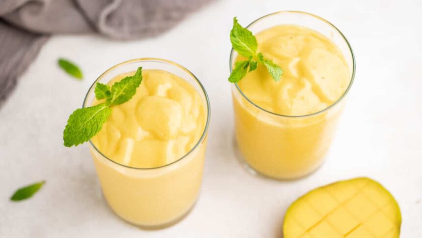 Mango Smoothie - The Stay At Home Chef