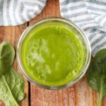 Mango Banana Spinach Smoothie - Barefeet in the Kitchen