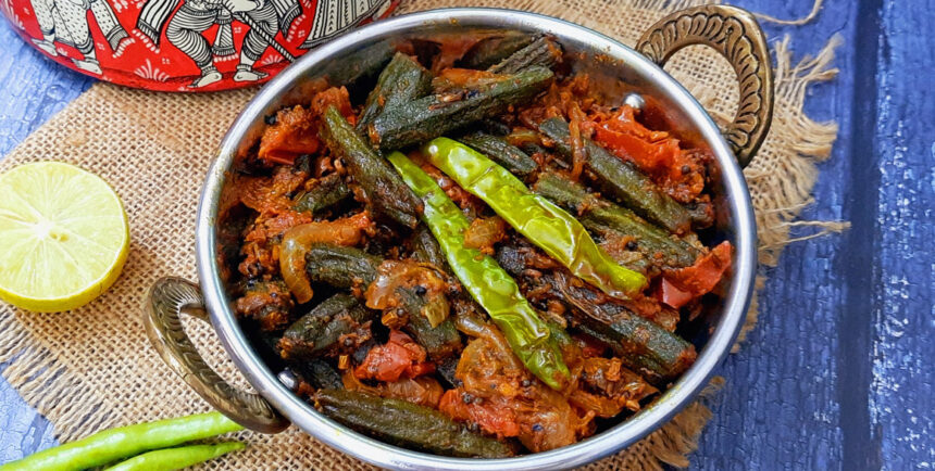 Odisha Style Bhindi (Okra) Masala Recipe