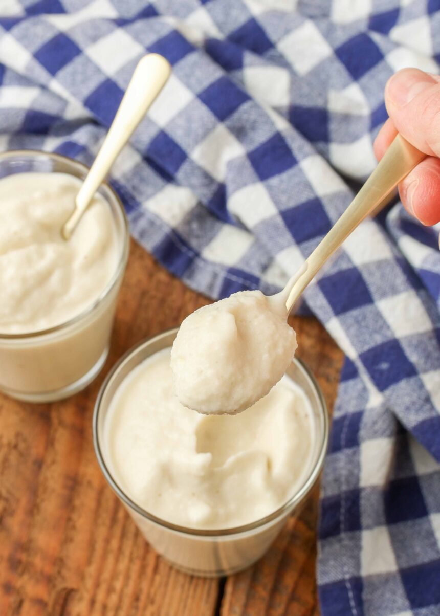 Pina Colada Smoothie - Barefeet in the Kitchen