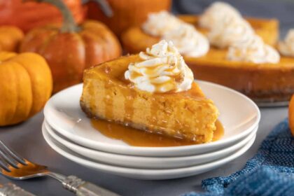 Perfect Pumpkin Cheesecake - The Stay At Home Chef