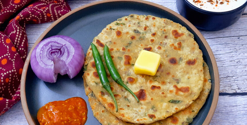 Rajasthani Bejar Roti (Multigrain) Recipe