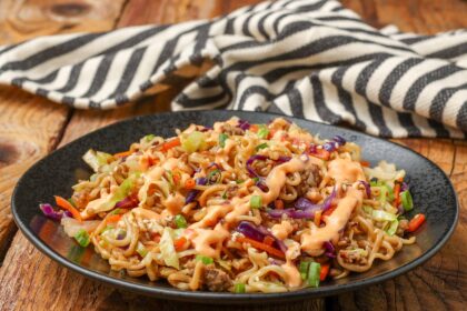 Egg Roll in a Bowl Ramen