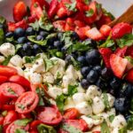 Red, White, and Blue Caprese Salad