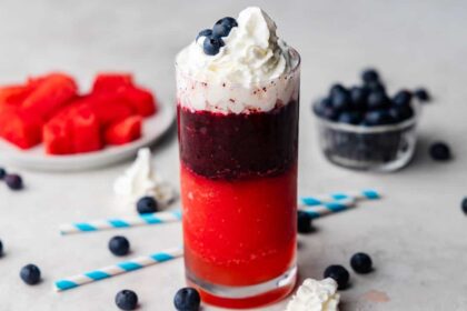 Red, White, and Blue Slushies