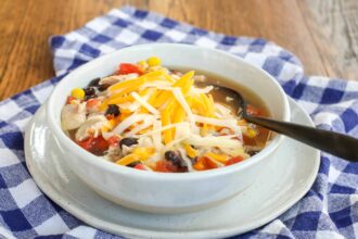 10 Minute Southwest Chicken Soup