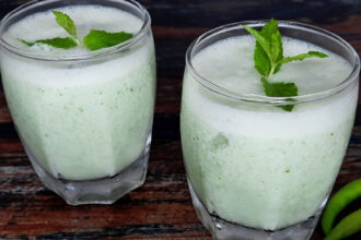 Spicy Cucumber Buttermilk Cooler Recipe