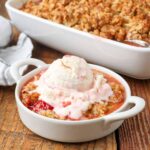 Strawberry Crisp - Barefeet in the Kitchen