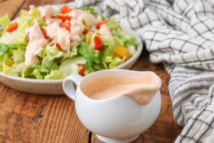 Thousand Island Salad Dressing - Barefeet in the Kitchen