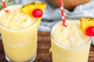 Virgin Piña Colada - The Stay At Home Chef