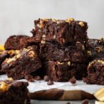 Banana Bread Brownies | Cookies and Cups