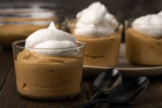 Homemade Butterscotch Pudding | Cookies and Cups