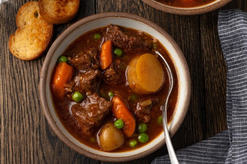 Instant Pot Beef Stew | Cookies and Cups