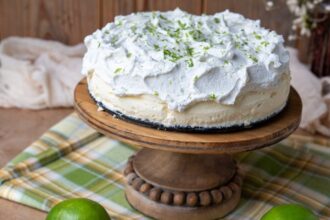 Easy Best Low-Carb Sugar-Free Keto Lime Cheesecake