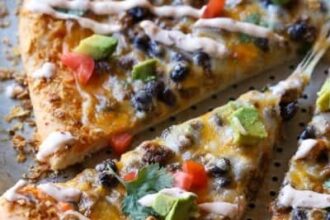 Taco Pizza | Cookies and Cups