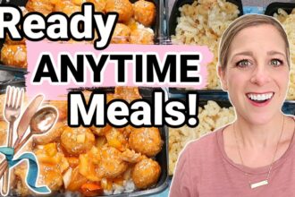 Freezer Meal Prep Day! Make Ahead Meals For Your Sanity!