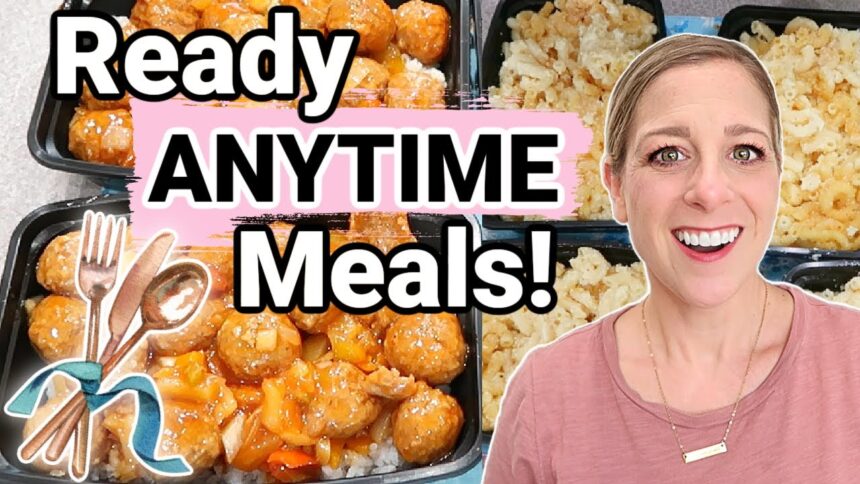 Freezer Meal Prep Day! Make Ahead Meals For Your Sanity!