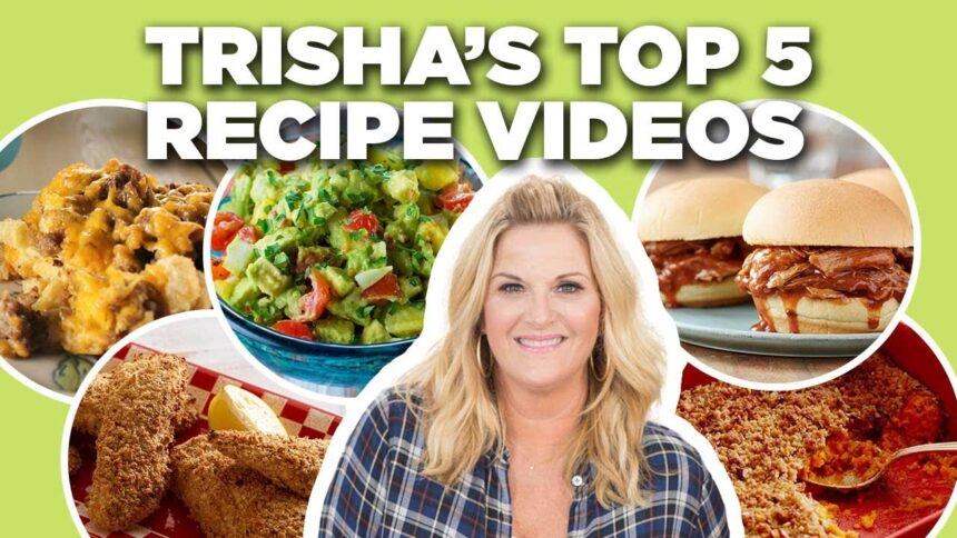 TOP 5 Trisha Yearwood Recipe Videos of All Time | Trisha's Southern Kitchen | Food Network