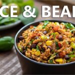 Mexican Inspired Rice and Beans Recipe 🪅 Healthy One Pot Black Bean Vegan Food (Super Easy)