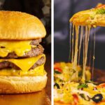 40 DELICIOUS FAST FOOD HACKS || 5-Minute Pizza And Burger Recipes!