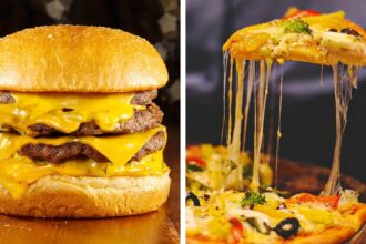 40 DELICIOUS FAST FOOD HACKS || 5-Minute Pizza And Burger Recipes!