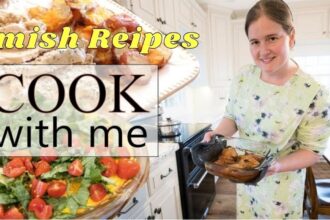 Amish Recipes  - Mennonite Style Cooking (3 meals / 6 recipes!)