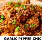 Garlic Pepper Chicken Recipe | Restaurant Style Starter | गार्लिक पेपर चिकन | Chef Sanjyot Keer