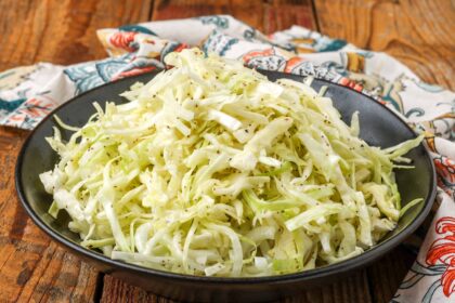 Old Fashioned Coleslaw with Vinegar